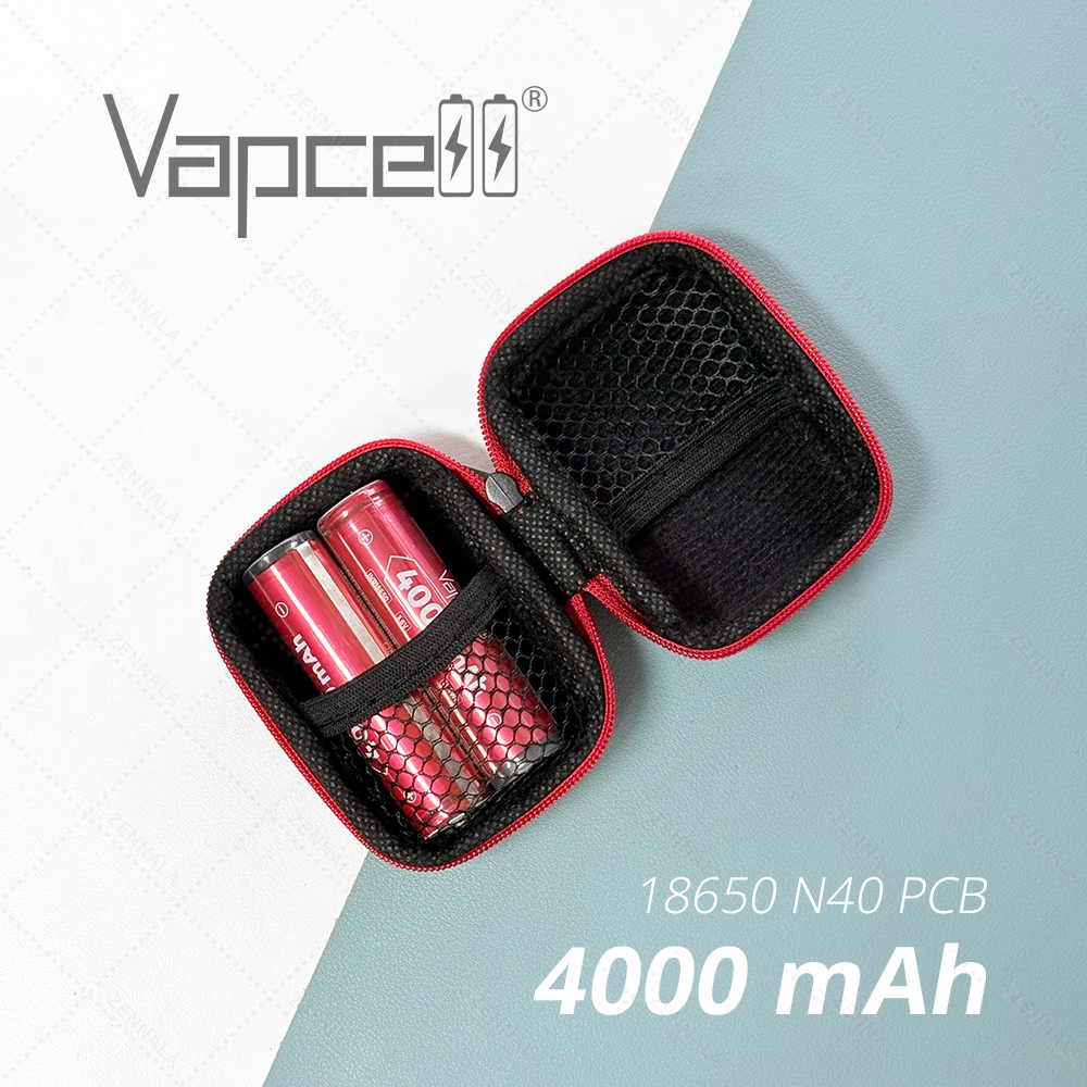 ถ่านชาร์จ Vapcell 18650 4000mAh 10A รุ่น N40 PCB
