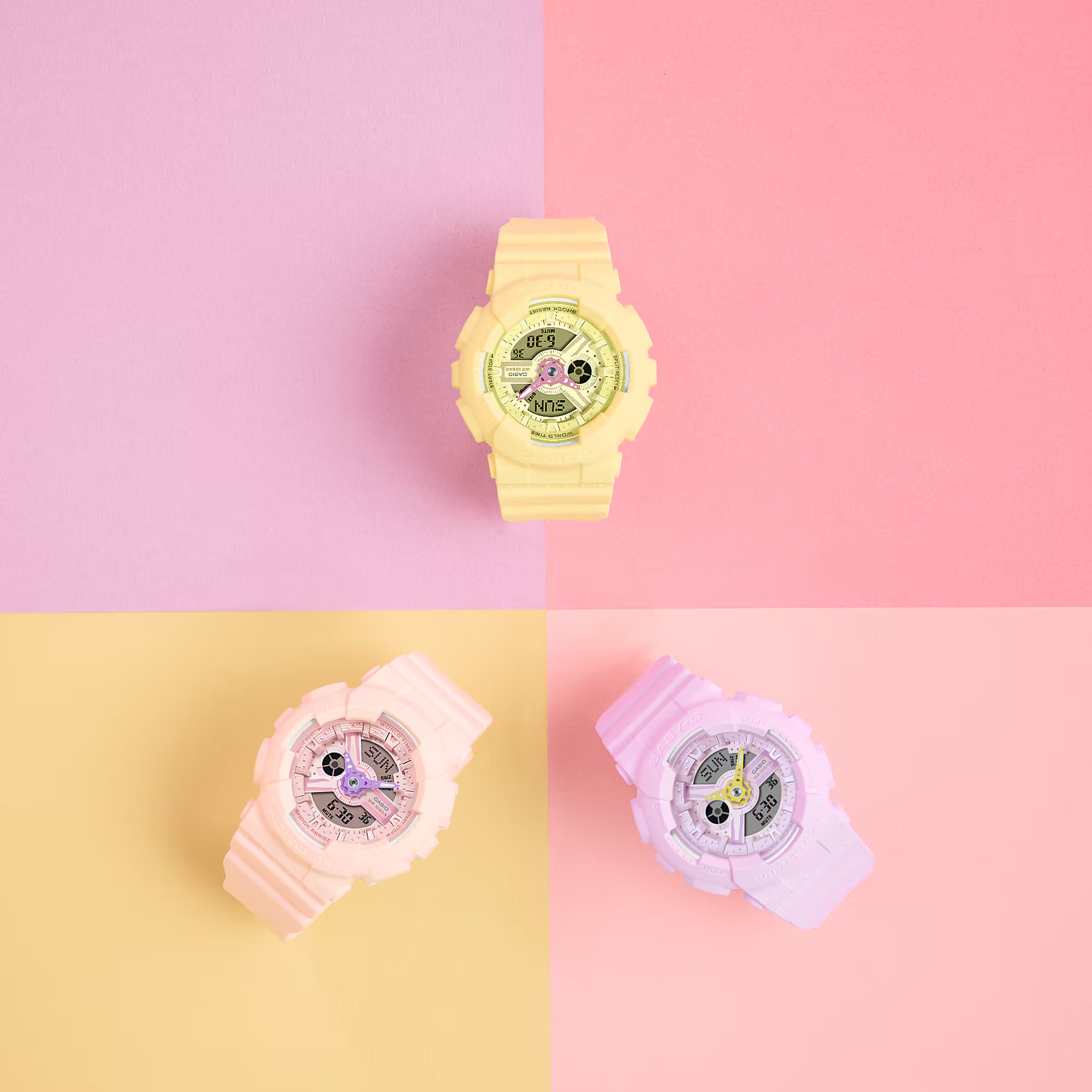 นาฬิกา Casio Baby-G BA-110AH series รุ่น BA-110AH-9A ของแท้ รับประกัน1ปี
