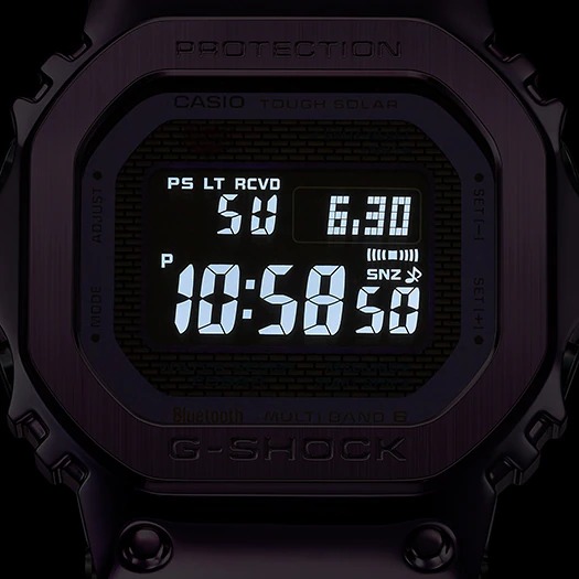 นาฬิกา Casio G-SHOCK Limited GMW-B5000 Purple Blue IP series รุ่น GMW-B5000PB-6 “Made in Japan” ของแท้ รับประกัน1ปี