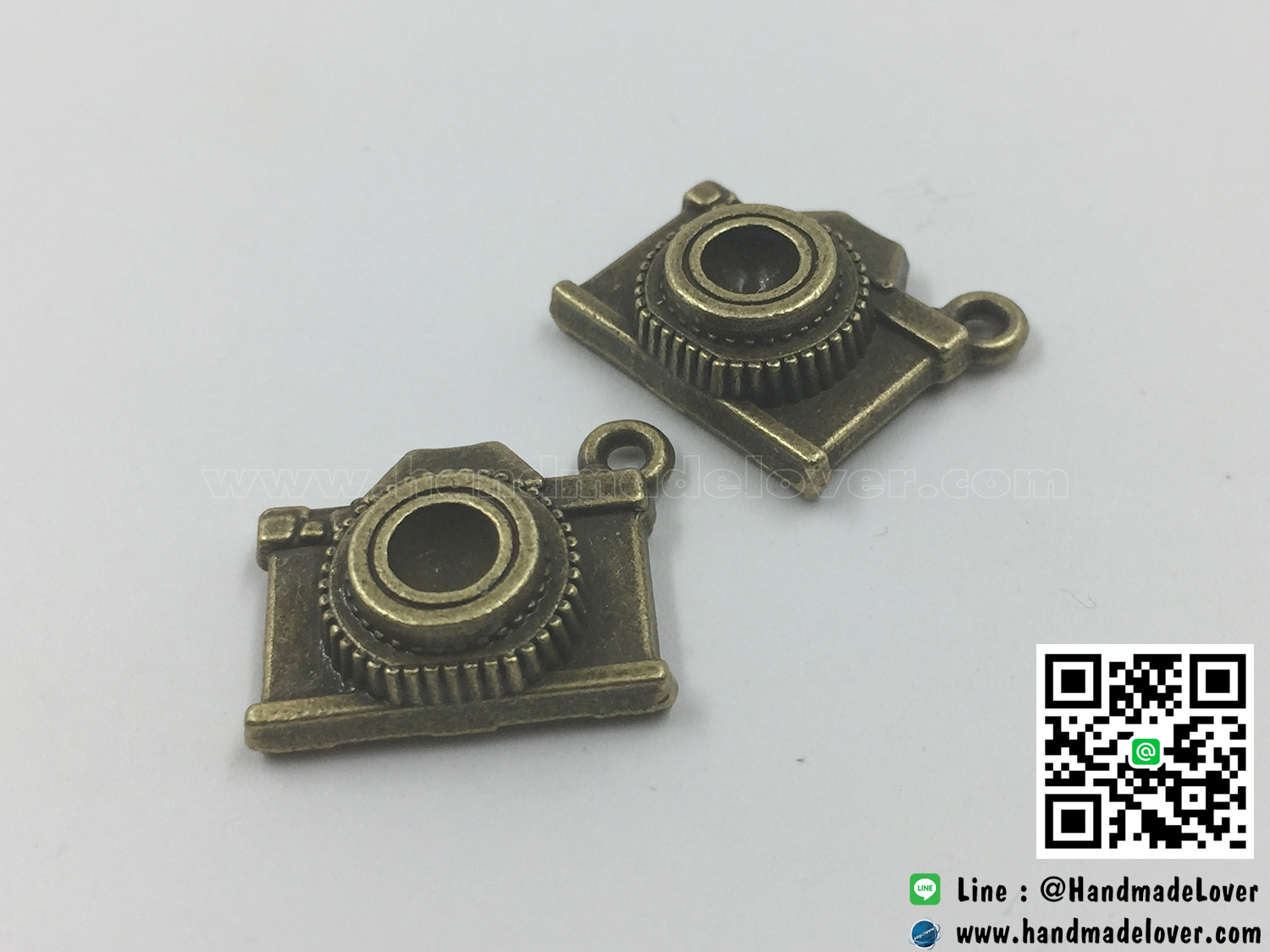 จี้,ตัวห้อยซิป กล้องถ่ายรูป ขนาด 16 x 16 มิล