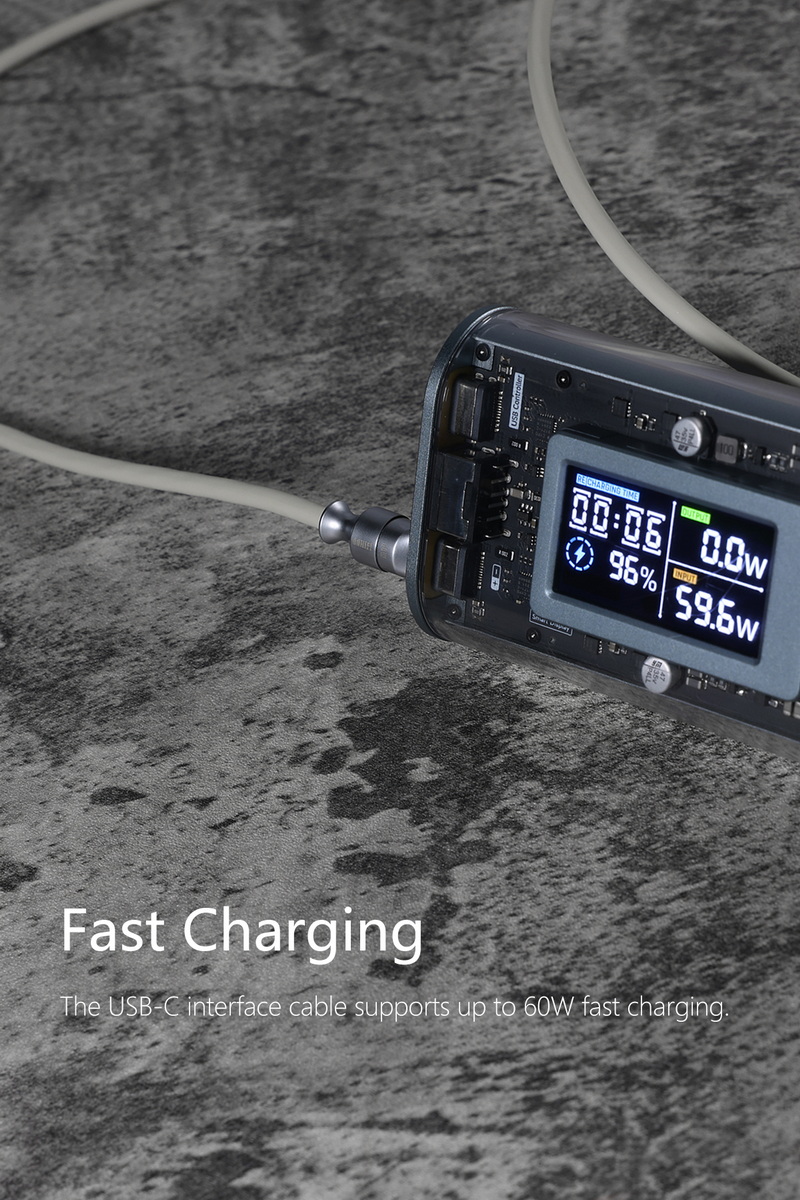 DD PC02C สายชาร์จและส่งข้อมูลความเร็วสูง แบบ TypeC to TypeC ประกันศูนย์ไทย