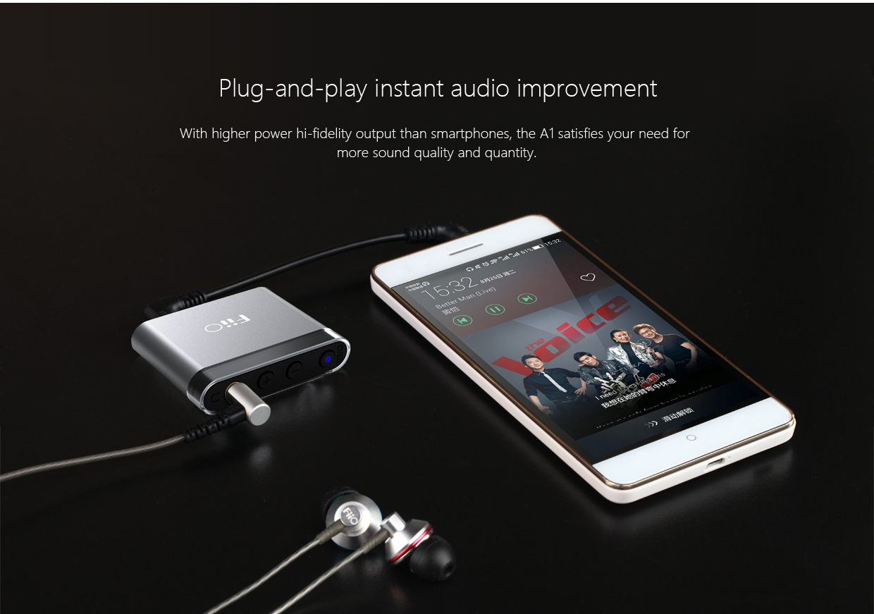 ขาย FiiO A1 แอมป์พกพาจิ๋วแต่แจ๋ว สำหรับมือถือ เครื่องเล่นเพลง