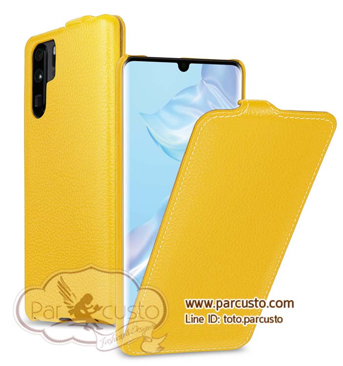 เคสหนังแท้สุดหรู Huawei P30 และ P30 Pro (โปรดระบุรุ่น) [T-Type] จาก TETDED [Pre-order]