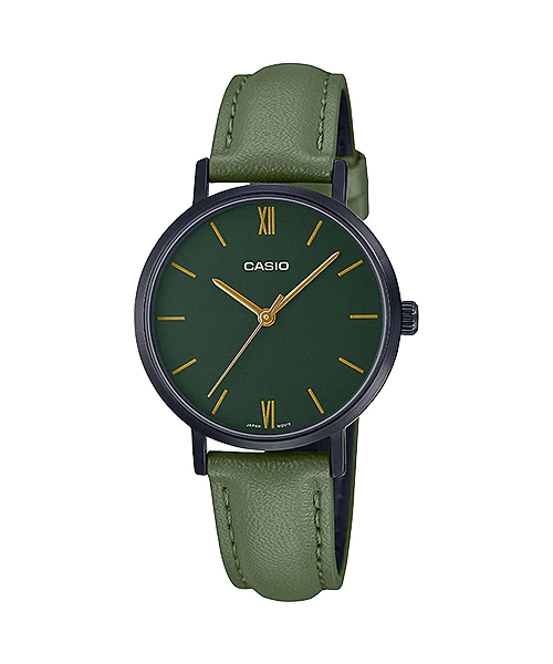 นาฬิกา Casio STANDARD Analog-Ladies' รุ่น LTP-VT02BL-3A ของแท้ รับประกัน 1 ปี