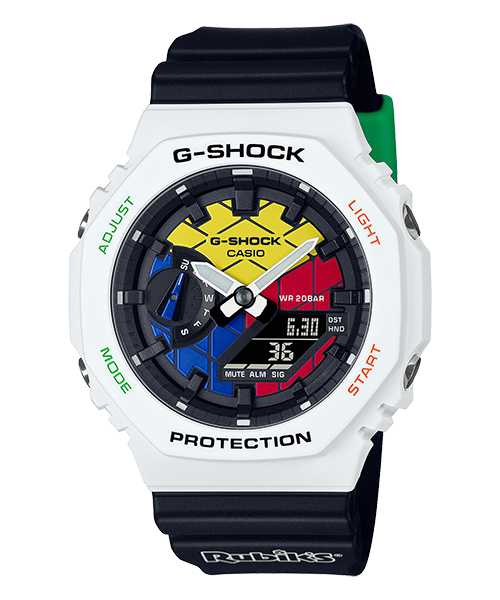 นาฬิกา Casio G-Shock Special Color Rubik's Cube series รุ่น GAE-2100RC-1A ของแท้ รับประกัน1ปี
