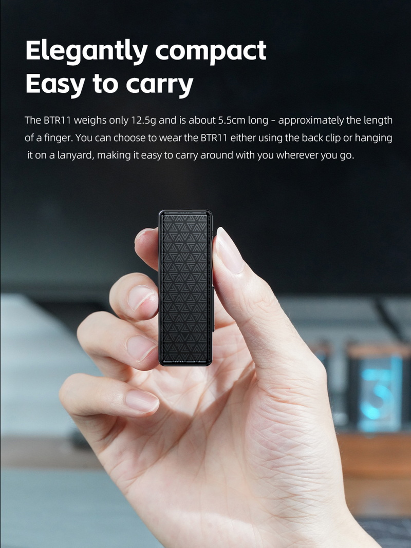 FiiO BTR11 Bluetooth DAC/AMP พกพาจิ๋ว ชิปแอมป์ HT97220 รองรับ LDAC ประกันศูนย์ไทย