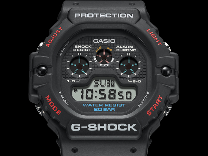 นาฬิกา Casio G-Shock Standard Digital DW-5900 series รุ่น DW-5900-1 "Walter" ของแท้ รับประกัน1ปี