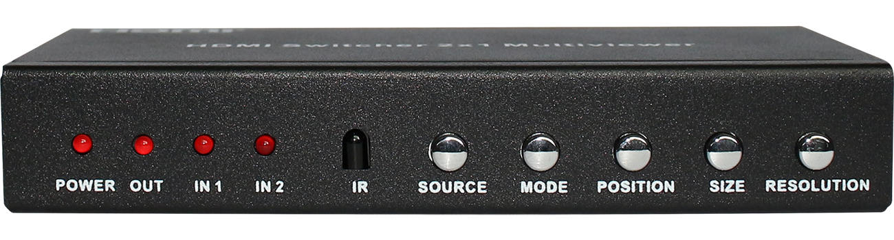1080P HDMI 2X1 Multiviewer switch