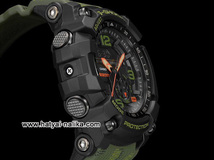 นาฬิกา Casio G-SHOCK x BURTON Mudmaster GG-1000BTN รุ่น GG-1000BTN-1A ของแท้ รับประกัน1ปี