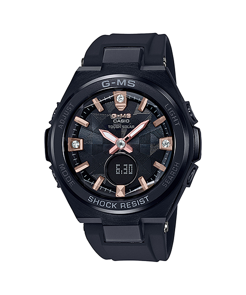 นาฬิกา Casio Baby-G G-MS "G-Steel Lady" Diamond Design รุ่นพิเศษ MSG-S200 series รุ่น MSG-S200BDD-1A ของแท้ รับประกัน1ปี