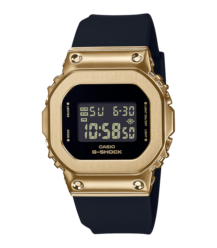 นาฬิกา Casio G-Shock มินิ S-Series GM-S5600 series รุ่น GM-S5600GB-1 ของแท้ รับประกัน1ปี