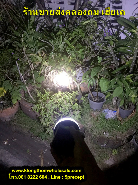 ไฟฉายคาดหัวดำน้ำ 10W แสงขาว จับปลาจับสัตว์น้ำ YG-U103