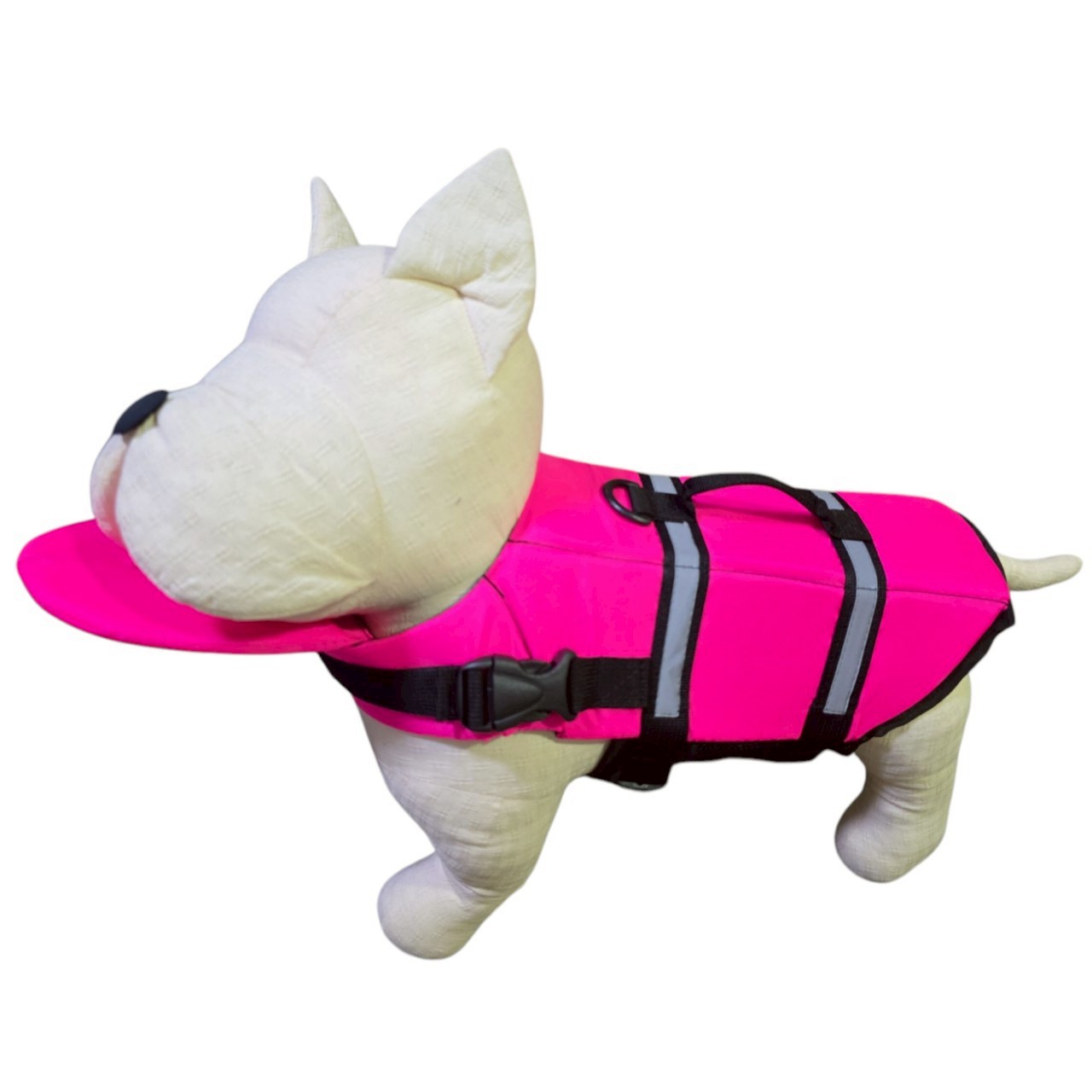 Dogtalog เสื้อชูชีพสุนัข Dogtalog แบบมีรองคอถอดได้ สีชมพู Pink