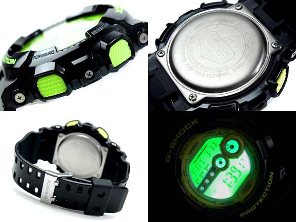 นาฬิกา คาสิโอ Casio G-Shock Standard digital รุ่น GD-100SC-1 “Mountain Dew” หายาก ของแท้ รับประกัน1ปี