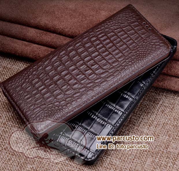 เคสหนังวัวแท้ OnePlus 7T แล 7T Pro (กรุณาระบุรุ่น) ดีไซน์ 01 จาก Wobiloo [Pre-order]