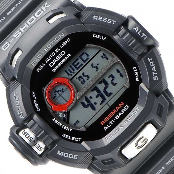 นาฬิกา คาสิโอ Casio G-Shock Master of G Rise Man Tough Solar รุ่น G-9200-1