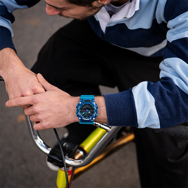 นาฬิกา Casio G-Shock Special Color SOUND WAVE series รุ่น GA-900SKL-2A ของแท้ รับประกัน1ปี