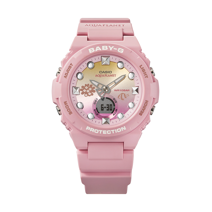 นาฬิกา Casio BABY-G x AQUA PLANET Limited Collaboration Model รุ่น BGA-320AQ-4A ของแท้ รับประกัน1ปี