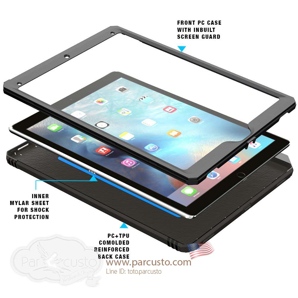 เคสกันกระแทก Apple iPad Pro [Premium Rugged] จาก Poetic [Pre-order USA]