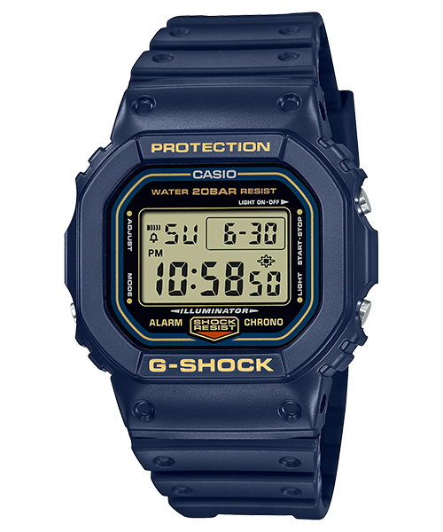นาฬิกา Casio G-SHOCK Special Color DW-5600R Reborn series รุ่น DW-5600RB-2 (สี Military Blue) ของแท้ รับประกัน1ปี
