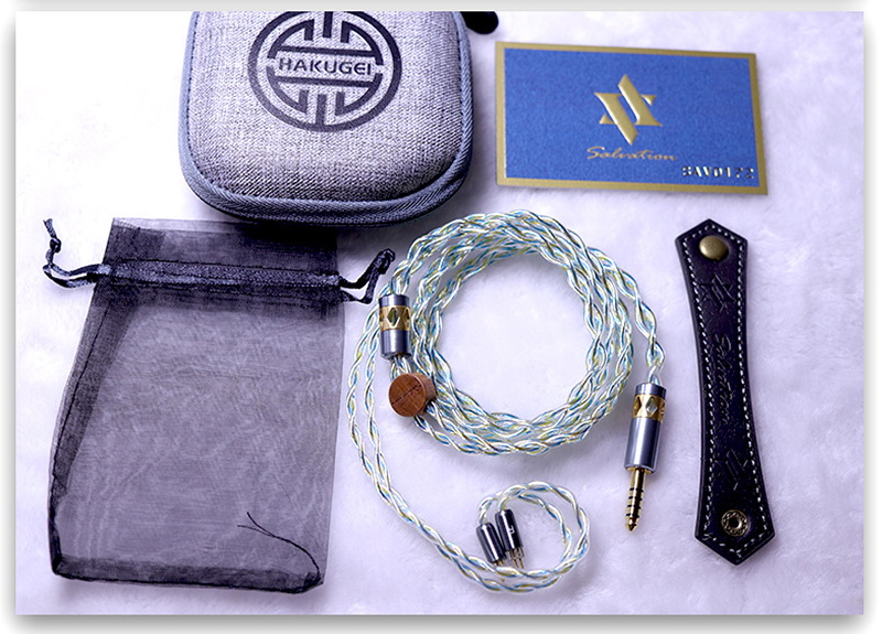 ขาย Hakugei Golden Bodhi Pro สายอัพเกรดหูฟัง Hybrid 4 ธาตุ ระดับเทพ