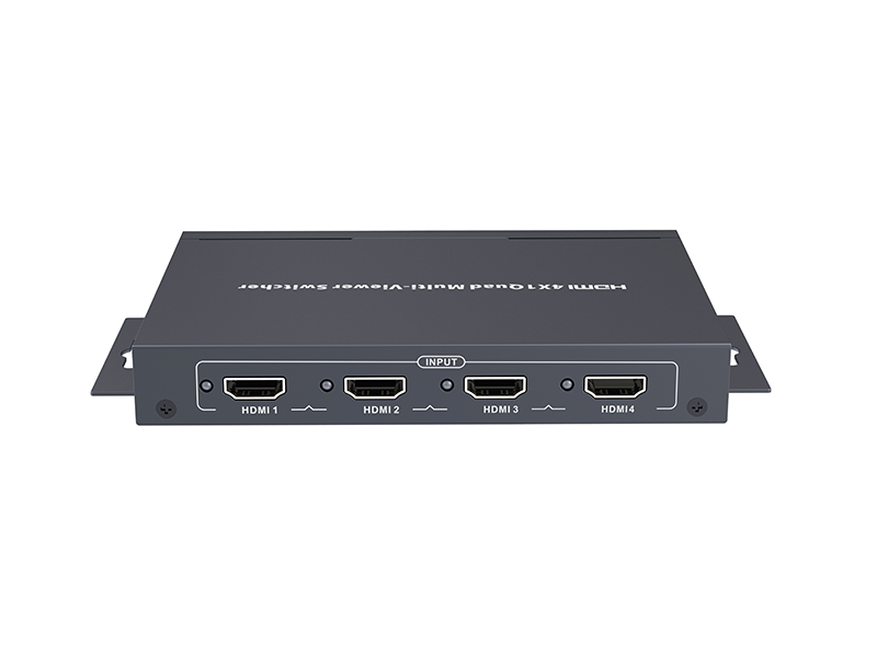 1080P HDMI 4X1 HDMI Quad Screen Multiviewer Switch