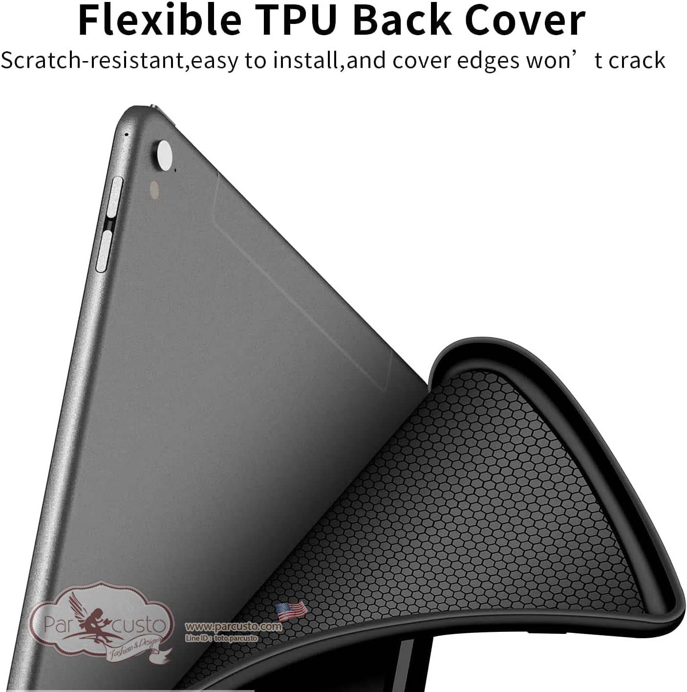 เคสหนังแท้ Apple iPad Pro 12.9 inch 5th 2021 [Brown+no Pencil Holder] จาก Gexmil [Preorder USA]