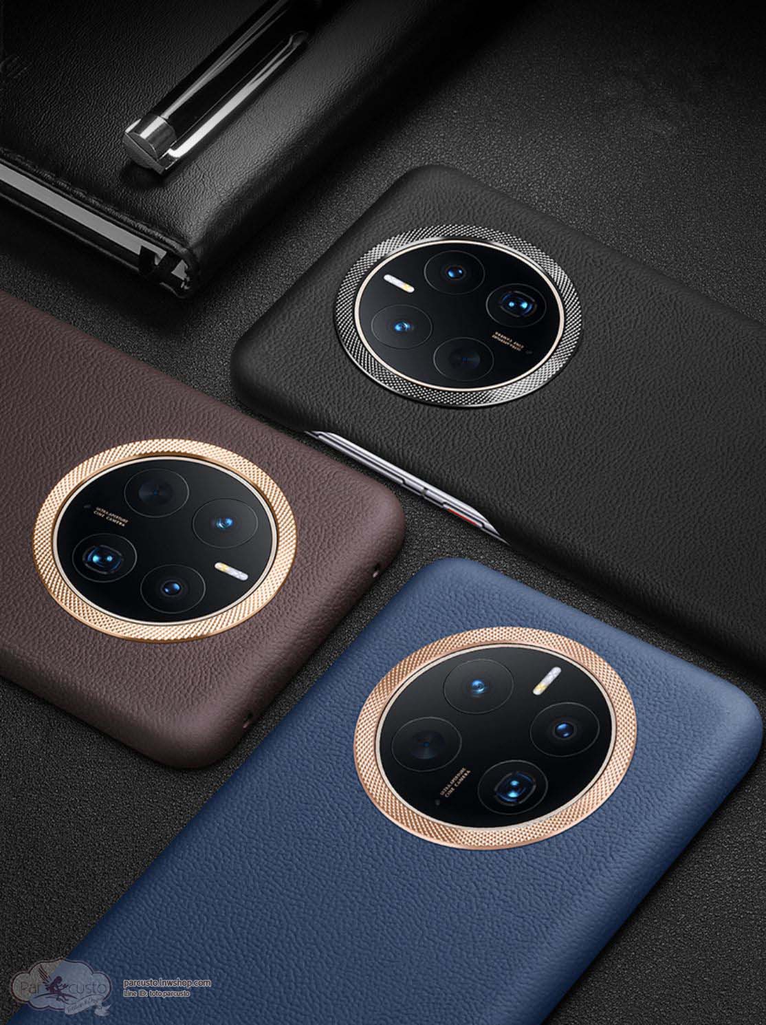 เคสหนังแท้ Huawei Mate 50 Pro จาก Changsheng [Pre-order]