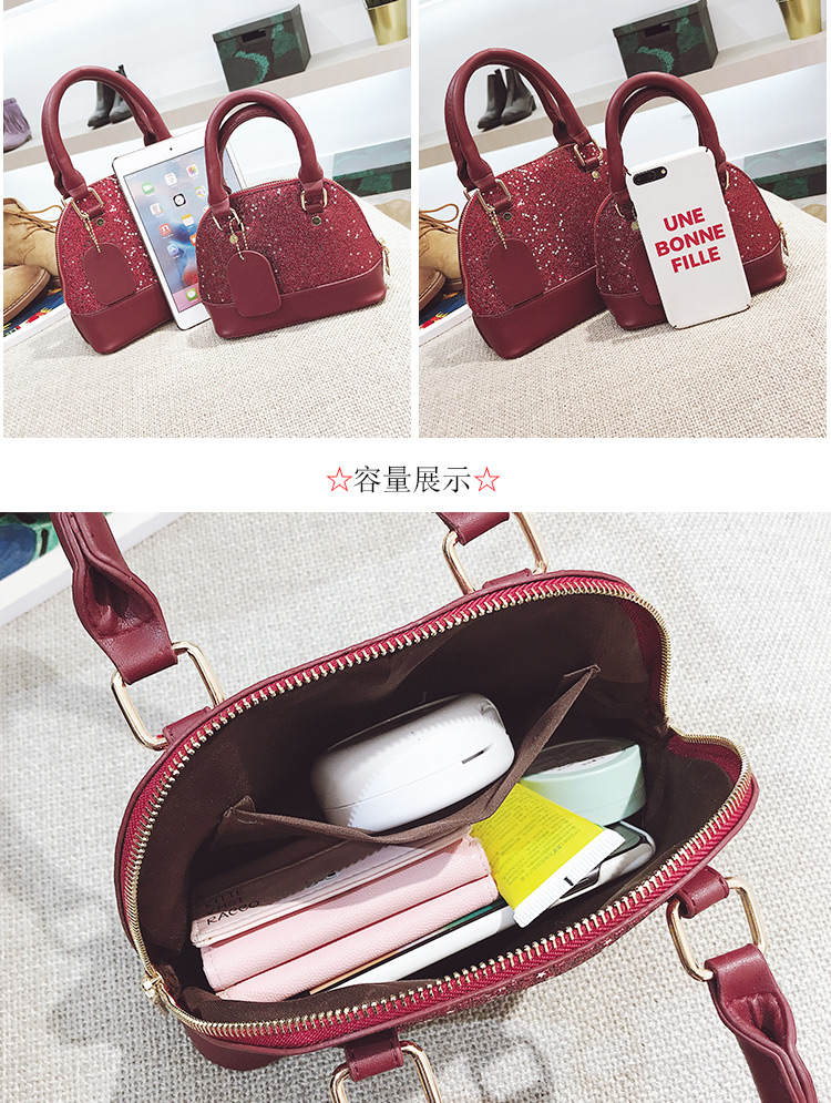 กระเป๋าแฟชั่น ทรงโดมกริสเตอร์