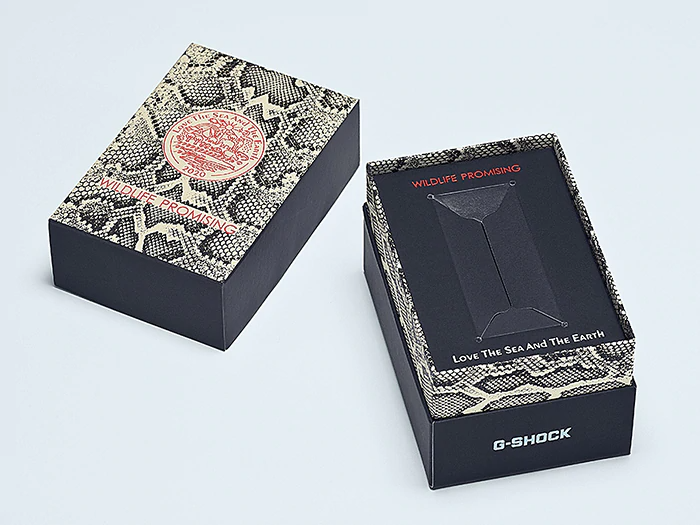 นาฬิกา Casio G-SHOCK Limited WILDLIFE PROMISING 2020 African Rock Phyton รุ่น GST-B300WLP-1A ของแท้ รับประกัน1ปี