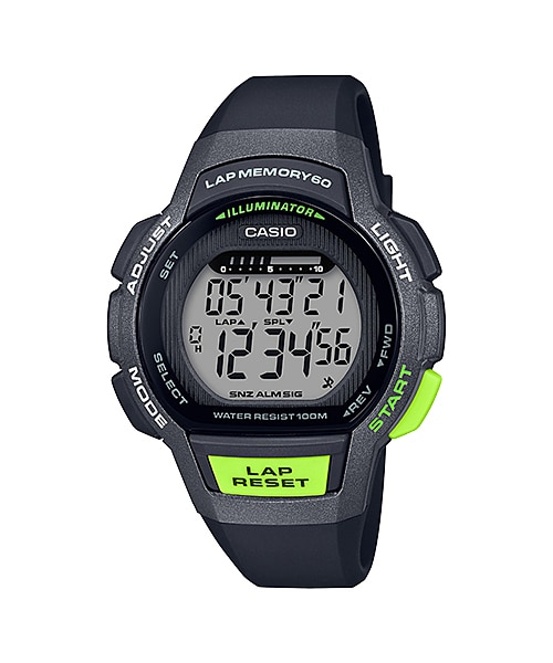 นาฬิกา Casio STANDARD DIGITAL LWS-1000H series รุ่น LWS-1000H-1AV ของแท้ รับประกัน1ปี