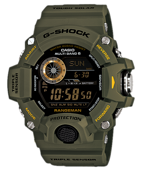 นาฬิกา คาสิโอ Casio G-Shock Master of G RANGEMAN รุ่น GW-9400-3 “หนัง EXTRACTION” ของแท้ รับประกัน1ปี