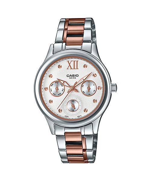 นาฬิกา Casio STANDARD Analog-Ladies' รุ่น LTP-E306RG-7A2V ของแท้ รับประกัน 1 ปี