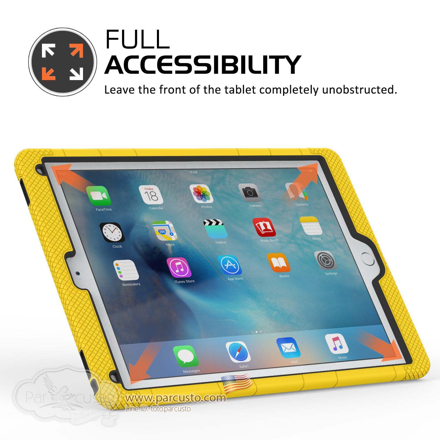 เคสกันกระแทก Apple iPad Pro จาก Moko [Pre-order USA]