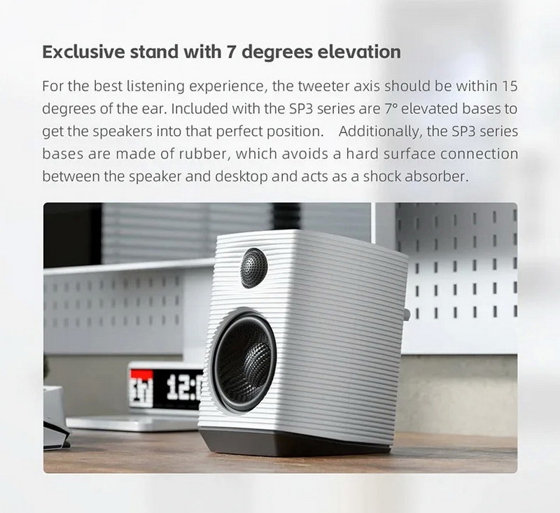 FiiO SP3 BT สุดยอดลำโพง Bluetooth Active Speakers ระดับ High Fidelity รองรับ LDAC, Dual Hi-Res ประกันศูนย์ไทย