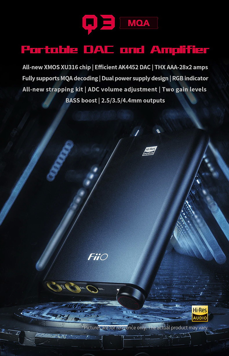 ขาย FiiO Q3 MQA THX Balanced DAC/AMP พกพารุ่นใหม่ ประกันศูนย์ไทย