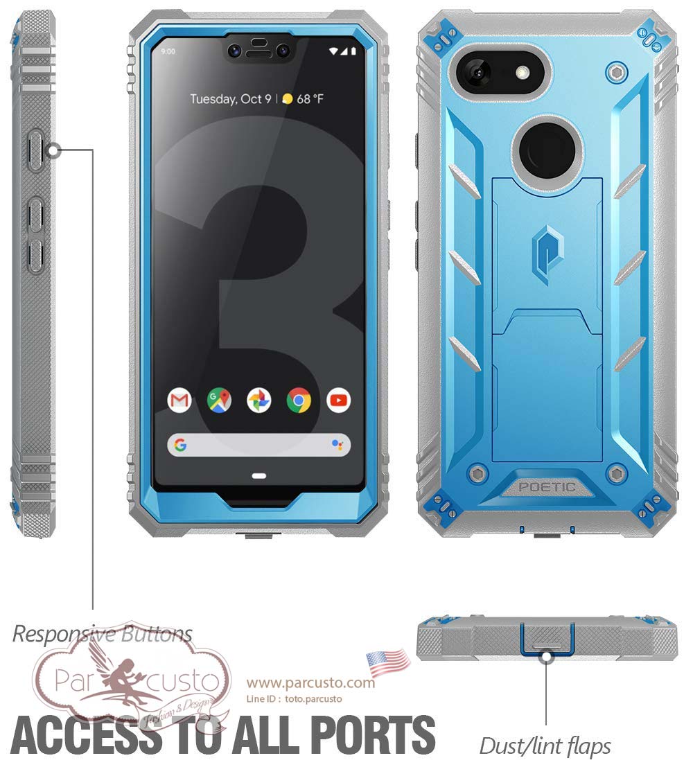 เคสกันกระแทก Google Pixel 3 XL [Revolution] จาก Poetic [Pre-order USA]