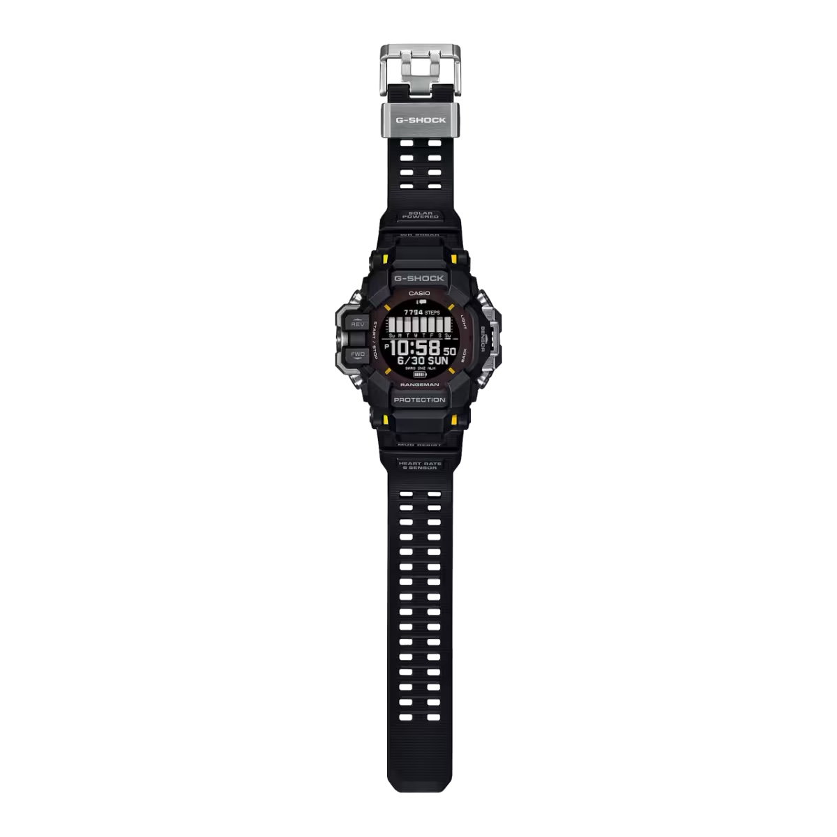นาฬิกา Casio G-Shock RANGEMAN Heart Rate Monitor GPR-H1000 series รุ่น GPR-H1000-1 ของแท้ รับประกัน1ปี