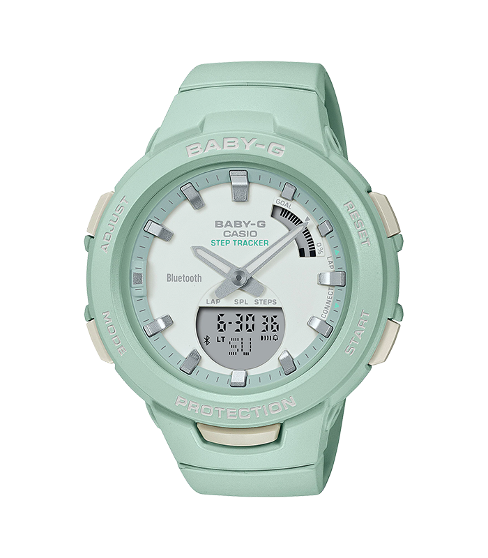 นาฬิกา Casio Baby-G G-SQUAD BSA-B100CS series รุ่น BSA-B100CS-3A ของแท้ รับประกัน1ปี