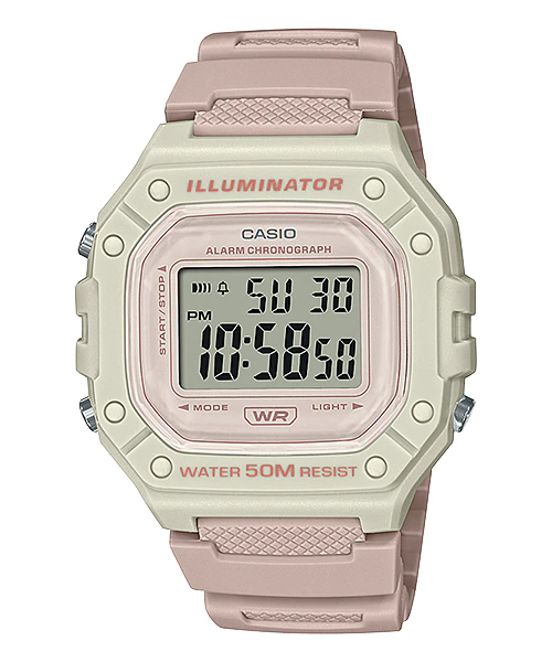นาฬิกา Casio STANDARD DIGITAL รุ่น W-218HC-4A2V ของแท้ รับประกัน1ปี