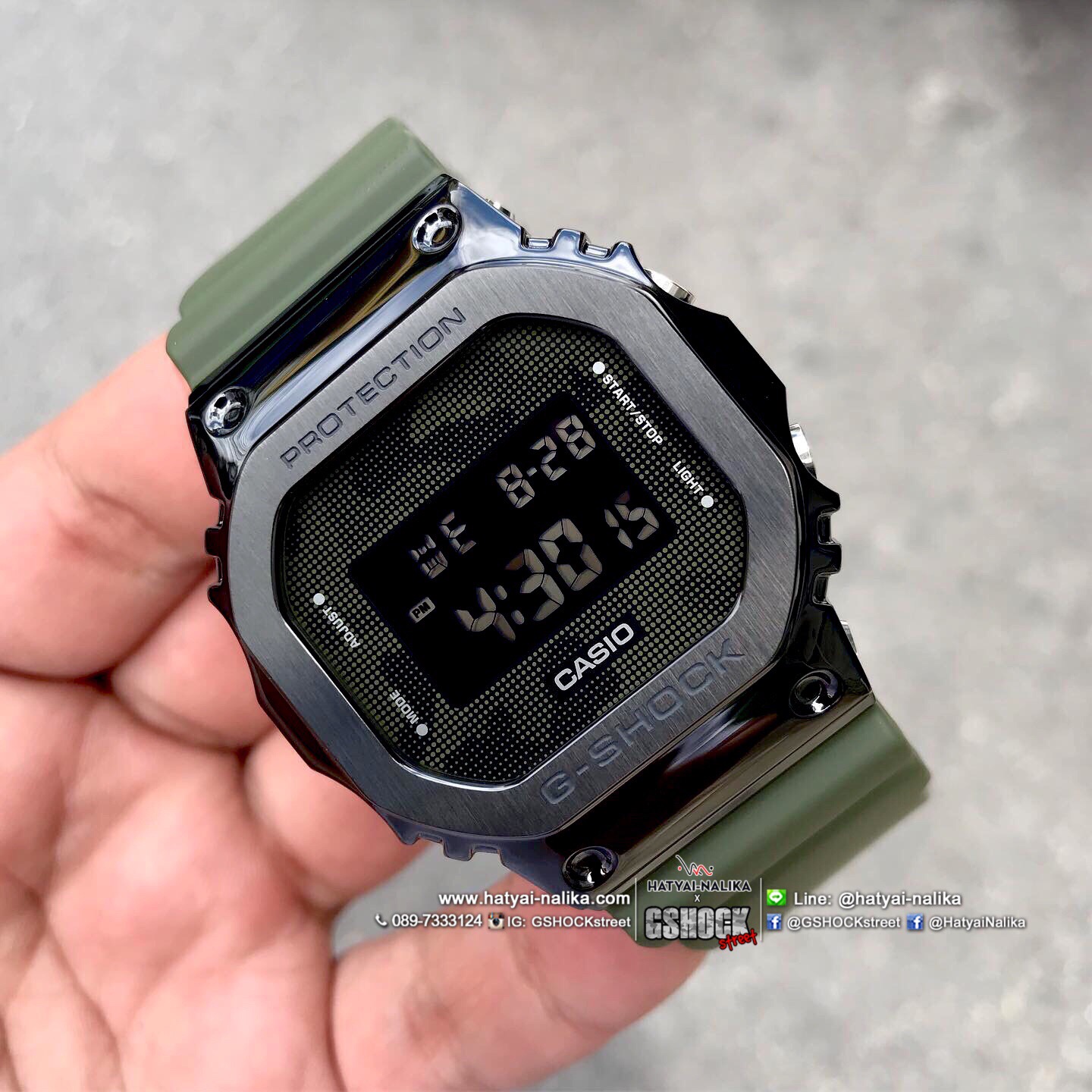นาฬิกา Casio G-Shock Standard Digital GM-5600 series รุ่น GM-5600B-3 ของแท้ รับประกัน1ปี