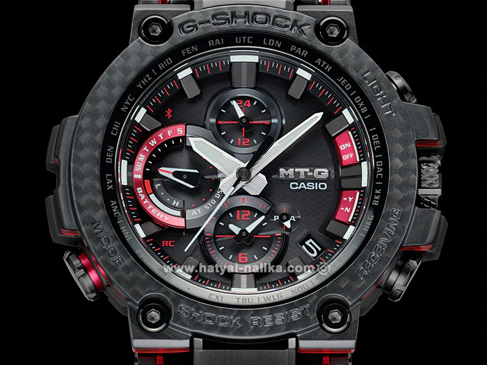 นาฬิกา Casio G-SHOCK Premium model MTG-B1000XB series GPS Hybrid WaveCeptor with Bluetooth รุ่น MTG-B1000XBD-1A "Made in Japan" ของแท้ รับประกัน1ปี