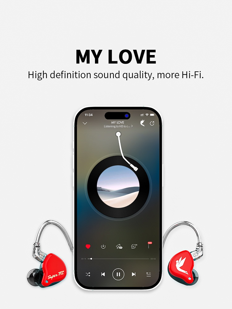 SuperTFZ Mylove 2022 หูฟัง IEM ไดรเวอร์ Dynamic ประกันศูนย์ไทย