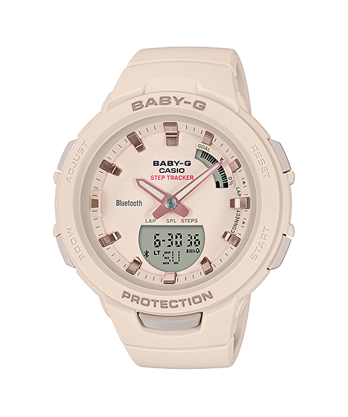 นาฬิกา Casio Baby-G G-SQUAD BSA-B100 series รุ่น BSA-B100-4A1 ของแท้ รับประกัน1ปี