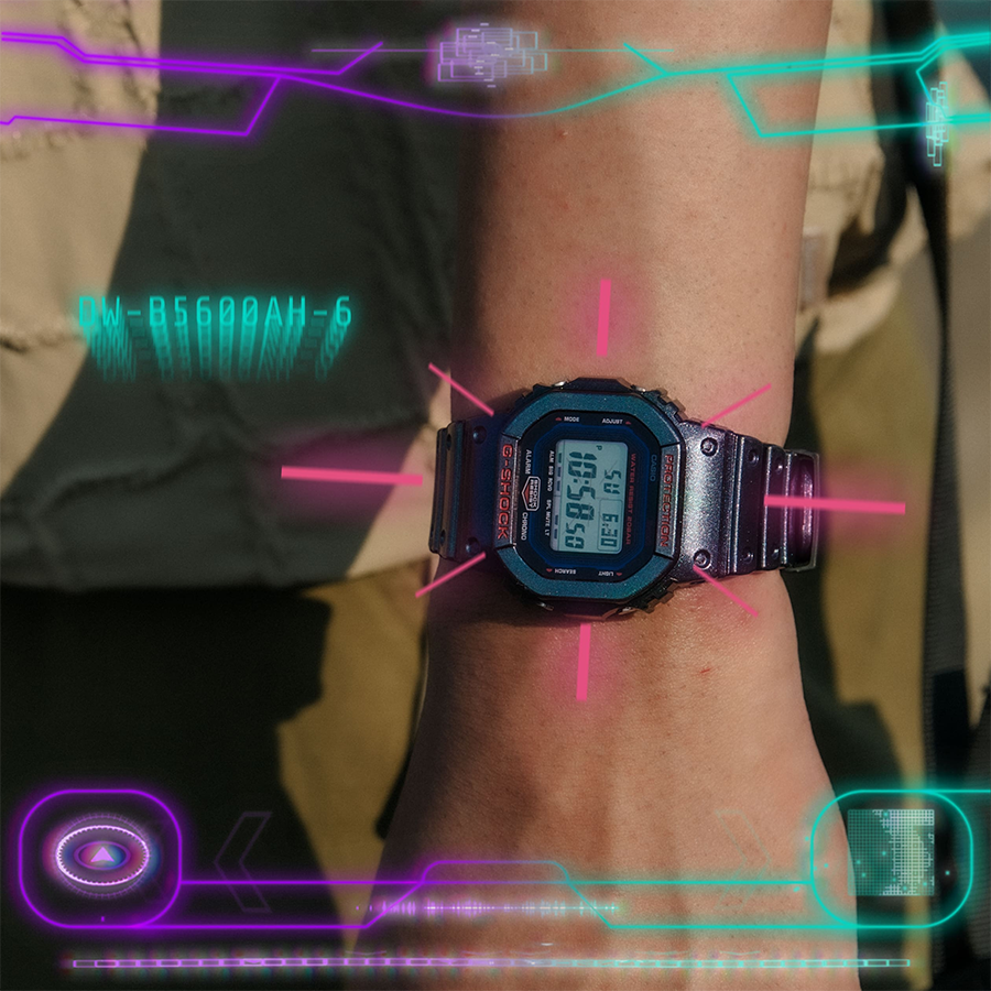 นาฬิกา คาสิโอ Casio G-Shock Special Color Aim High Series รุ่น DW-B5600AH-6 ของแท้ รับประกัน1ปี