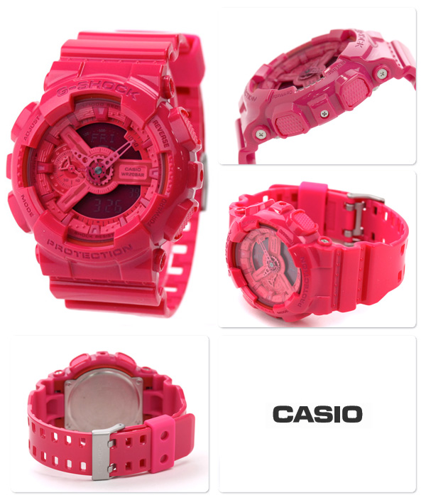 นาฬิกา คาสิโอ Casio G-Shock Limited Hyper Color รุ่น GA-110B-4 (ชมพูล้วน)