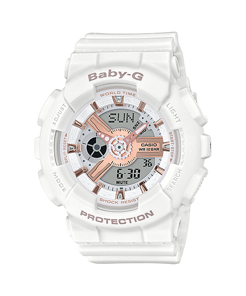 นาฬิกา Casio Baby-G BA-110RG Rose Gold series รุ่น BA-110RG-7A ของแท้ รับประกัน1ปี