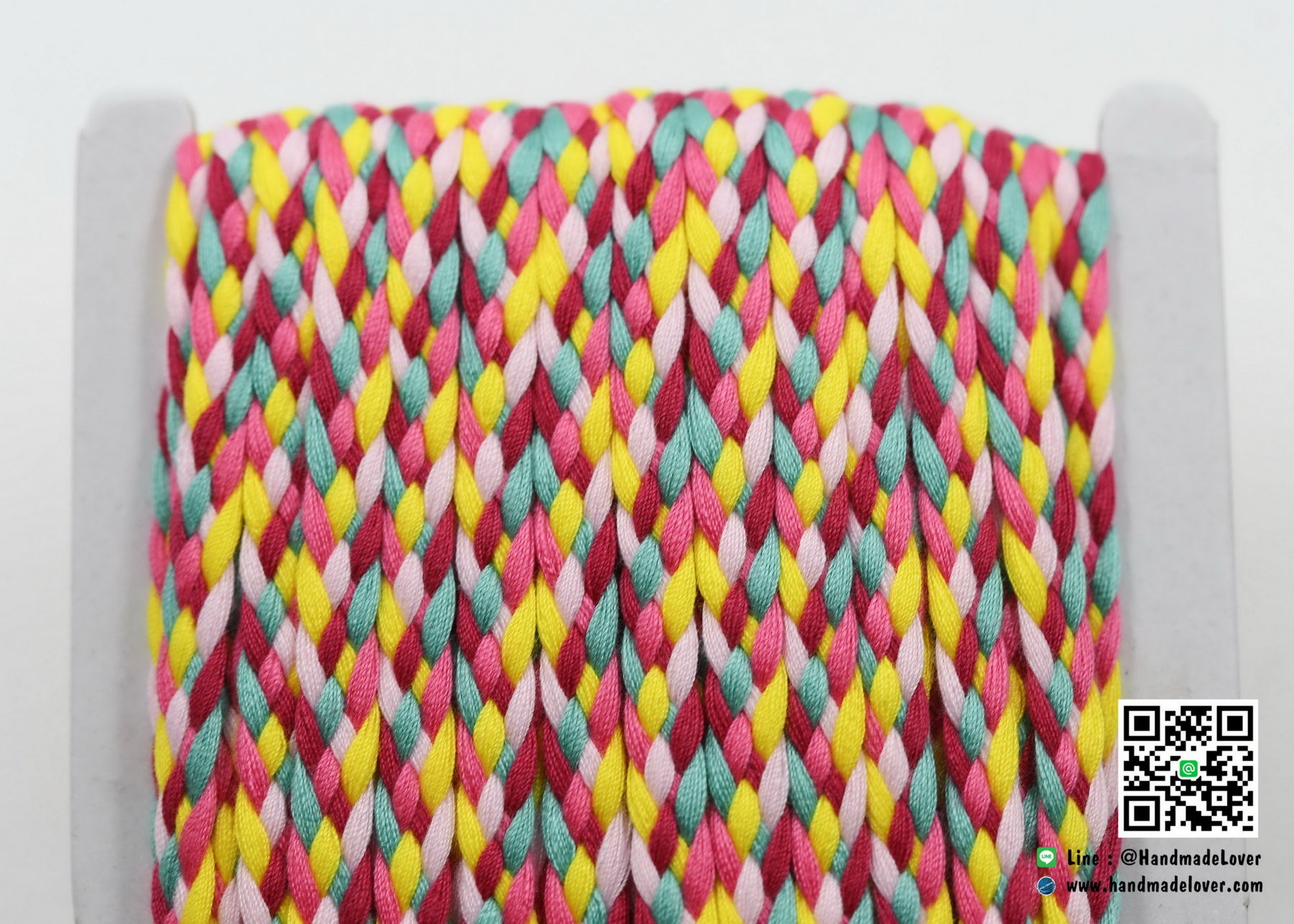 เชือกผ้าถัก สีหวาน (N1)