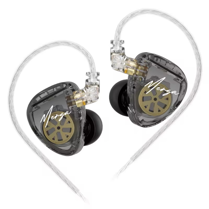 KZ Merga หูฟัง IEMs 2 ไดรเวอร์ Dynamic เบสทรงพลัง เส้นโค้งเสียงที่ดีเยี่ยม ประกันศูนย์ไทย