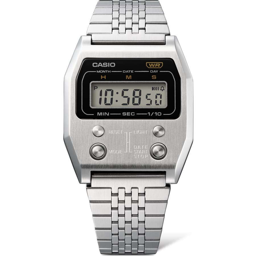 นาฬิกา Casio DIGITAL Vintage A-1100 series รุ่น A1100D-1 ของแท้ รับประกัน1ปี